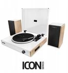 Retro-plattenspieler Mit Bluetooth-lautsprechern Energy Sistem Woodspin 40w Holz