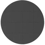 Pool Bodenschutzmatte 16 Stk. &Oslash; 235 Cm Rund Eva-schaum Schwarz Vidaxl