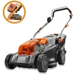 Fuxtec 40v Akku Rasenm&auml;her Fx-e2rm37 Mit 37cm Schnittbreite, Ohne Akkupack,...