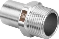 Viega - Temponox Einsteckst&uuml;ck 812355 22 Mm X R 3/4, Stahl, Nicht Rostend,