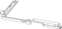 Handhebel Silber