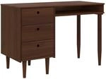 Schreibtisch Bilbao Dunkelkaramell 114 X 53 X 75 Cm Vidaxl