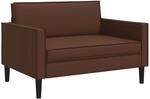 Xxl-sessel Braun Kunstleder Vidaxl