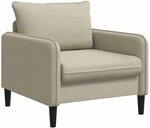 Xl Sessel Sand Samt Vidaxl