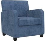 Sessel Blau Chenille Vidaxl