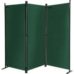 Paravent 3 Teilig 170 X 165 Cm Stoff Raumteiler Trennwand Balkon Sichtschutz