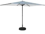 Vidaxl Garden Parasol With Base 200 X 300 Cm Polyester Rectangular