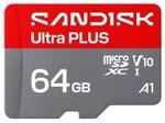 Sandisk Ultra Plus 64 Gb Microsdxc Uhs-i