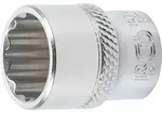 Bgs Technic - Steckschl&uuml;ssel-einsatz Zw&ouml;lfkant Antrieb Innenvierkant 6,3 Mm (1/4')