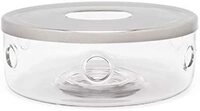 Teew&auml;rmer Glas Mit Edelstahlplatte