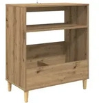 Plattenspieler Stand Artisan-eiche 71 X 39,5 X 83 Cm Vidaxl