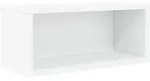 Cd-aufbewahrungsregal Wei&szlig; 40 X 17 X 17 Cm Holzwerkstoff Vidaxl
