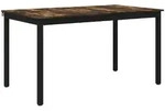 Vidaxl Dining Tables 140 X 80 X 75 Cm Engineered Wood Smoked Oak