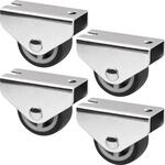 So-tech - 4er Set Kastenrolle Passau (&oslash; 30 Mm, F&uuml;r Unterbaumontage, Dunkelgrau)