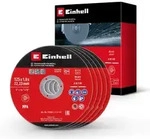 Original Einhell 5-tlg. D&uuml;nntrennscheiben-set F&uuml;r Metall, &Oslash; 125 Mm (1 Mm St&auml;rke,