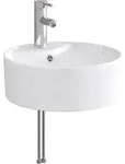 Vidaxl Bathroom Sink With Faucet And Drain Chrome 40.5 X 40.5 X 15 Cm