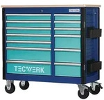 Rollwerkbank Plus 2.0 S Au&szlig;en-b1150xt500xh1015mm Schubl.13 30kg 500kg Tecwerk