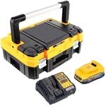 Dewalt Dcb 1104 E1t Akku Starter Set 18 V Mit 1x Powerstack Akku 1,7 Ah + Dcb...