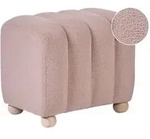 Pouf Idyllwild Boucl&eacute; Beige