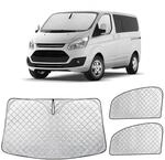 Sonnenschutz F&uuml;r Ford Transit Custom, 3-teiliges Set, Magnetisch, Uv-schutz