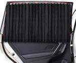Magnetischer Auto Sonnenschutz Vorhang - Uv-schutz & Sichtschutz, Schwarz (2...