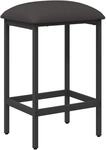Barhocker Dunkelgrau 40 X 32 X 74 Cm Holzwerkstoff Vidaxl