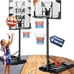 Sportana&reg; Basketballkorb Outdoor H&ouml;henverstellbar 135 &ndash;305 Cm Stabil Wetterfest