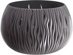 Prosperplast Blumentopf Bowl Sandy Anthrazit 23,8 Cm
