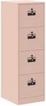 Aktenschrank Rosa 44 X 50 X 139 Cm Kaltgewalzter Stahl Vidaxl