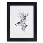 Bilderrahmen Fotogalerie, Holz Rahmen, Glasscheibe, Artos Stil Schwarz 10x15 Cm...
