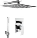 Unterputz Duschsystem 40cm Komplett Set Regendusche - Paulgurkes