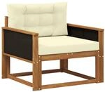 Outdoor Mittelsofa Natur Vidaxl