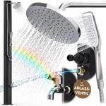 Gartendusche 35 Liter Solardusche Garten Aussendusche Mit Handbrause Schwarz Dusche