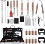 Dragon Riot Grillbesteck Set Edelstahl 29 St&uuml;ck Bbq Zubeh&ouml;r M&auml;nner Geschenk