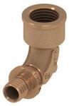 Tece Flex Winkel&uuml;bergangsmuffe Dimension 20mm X Rp 1/2", Siliziumbronze