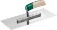 Fortis Gl&auml;ttekelle Gezahnt, Rostfrei, 280x130 Mm Z. 4x4
