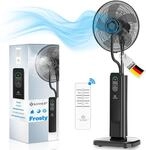 Stand-ventilator Frosty Mit Wasser Ultraschall-spr&uuml;hnebel Wasserk&uuml;hlung Inkl.
