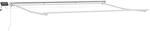 Vidaxl Manual Awning Frame With Solar Led 4 X 3 M White