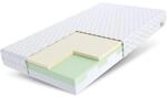 Fdm - Matratze Bitonto Kaltschaum Latex Hr Schaum 7 Zonen 80x200 H2/h3 15 Cm Jersey