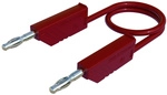 Mln 200/2,5 Rt Messleitung Lamellenstecker 4 Mm Lamellenstecker 4 Mm 2.00 M Rot...