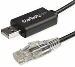 Startech.com 1,8 M Cisco Console Cable Usb To Rj45 - Usb Auf Rj45