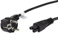 Lanberg - Stromkabel F&uuml;r Laptop Cee 7/7-&gtc5 Ca-c5ca-11cc-0018-bk