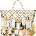 Luxuri&ouml;ses Vanille Bad Geschenkset Mit Handtasche F&uuml;r Damen