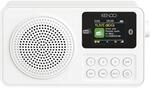 Kendo 24ex Dab+ Radio (wei&szlig;), Bluetooth 5.3, Akku 10h