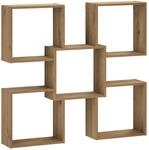Wandregal Artisan-eiche 99,5 X 17 X 91 Cm Holzwerkstoff Vidaxl