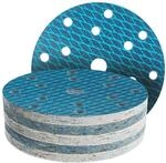 Schleifpapier 150mm Klett 15-loch Korn 80 F&uuml;r Exzenterschleifer 50 St&uuml;ck