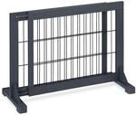 Relaxdays - Absperrgitter, Ausziehbares Schutzgitter, Treppe & T&uuml;r, Hxb: 56 X 70-108