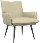 Sessel Creme Kunstleder Vidaxl