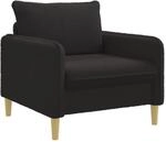 Xl-sessel Schwarz Boucl&eacute; Vidaxl