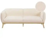 Sofa 3-sitzer Ljung Boucl&eacute; Hellbeige